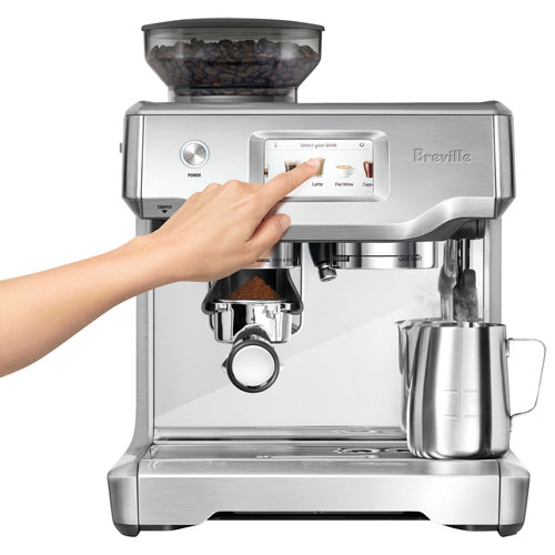 Refurbished - Breville Barista Touch Automatic Espresso Machine - Brushed Stainless Steel - Remanufactured by Breville