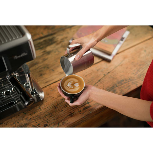 Refurbished - Breville Barista Touch Automatic Espresso Machine - Black Stainless Steel - Remanufactured by Breville