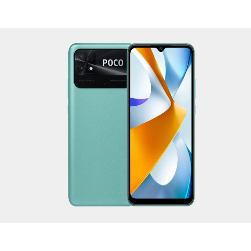 C40 Dual de Poco (64 Go/4 Go, vert corail) - tout neuf