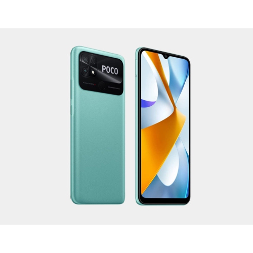 C40 Dual de Poco (64 Go/4 Go, vert corail) - tout neuf