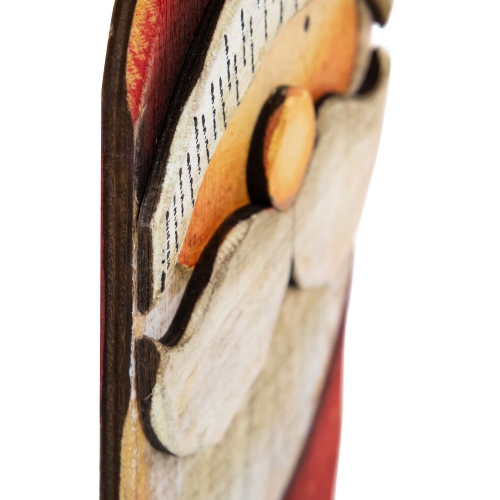 14" Santa Claus "Welcome" Christmas Door Knob Hanger