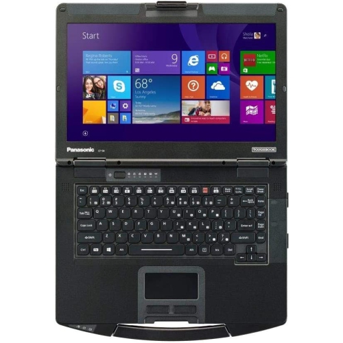 Refurbished - Black Panasonic Toughbook CF-54 - 14" LED Screen - 16GB Ram - 2TB SSD - Backlit Keyboard - Windows 11 Pro - 3YR Warranty