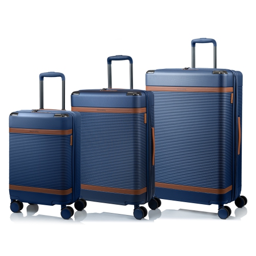 CHAMPS Vintage III Collection 3pc Expandable Hardside Luggage Set