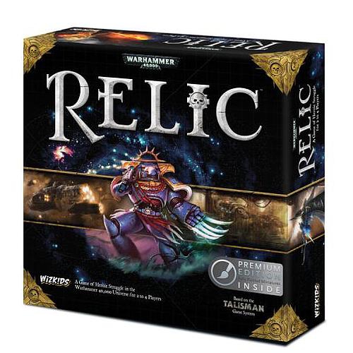 WIZKIDS GAMES  Warhammer 40, 000: Relic (Premium Edition) 2-4 Players, Ages 14+, 120-180 Minutes