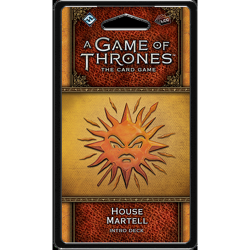 Fantasy Flight Games : Le Trône de fer : The Card Game – House Martell Intro Deck 2-4 joueurs, 14 ans et plus, 60-120 minutes