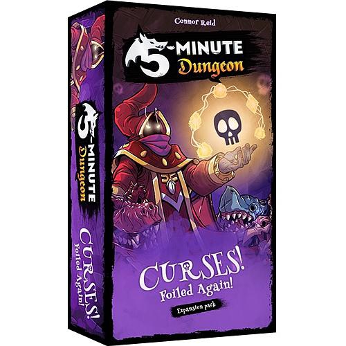 SPIN MASTER  5-Minute Dungeon: Curses Foiled Again 2-6 Players, Ages 8+, 5-30 Minutes