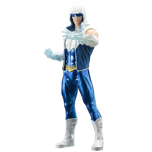 KOTOBUKIYA  Artfx+: Captain Cold Dc Comics New 52 1/10 Scale Pre-Painted Figure