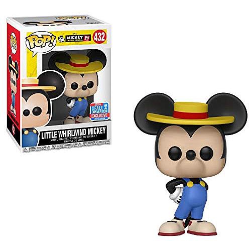 Funko Pop! Disney Mickey 90th Anniversary Vinyl Figure Little Whirlwind Mickey #432 2018 Fall Convention Exclusive