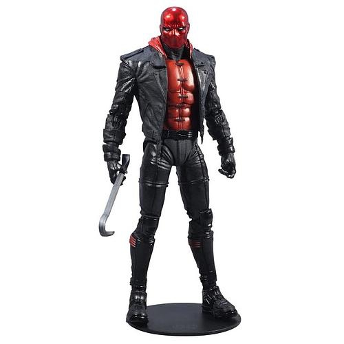 DC  Multiverse 7 Inch Action Figure Three Jokers - Hood In Red