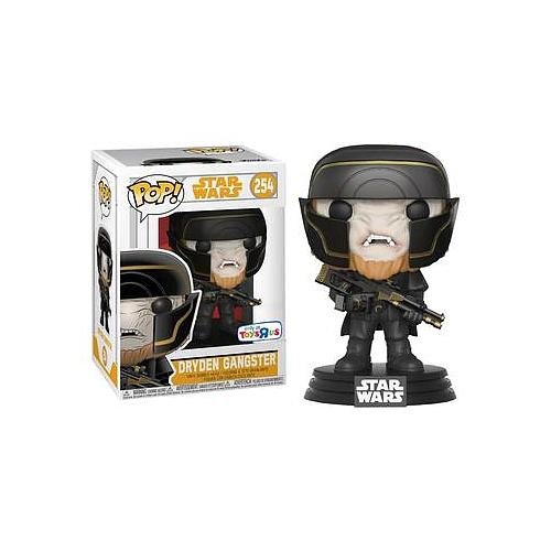 FUNKO  Pop Star Wars Solo Vinyl Bobble-Head Dryden Gangster #254 Toys R Us Exclusive A Star Wars Story In Multicolor