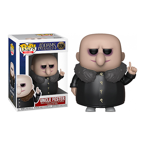 FUNKO  Pop Movies The Addams Family Vinyl Figure Uncle Fester #806