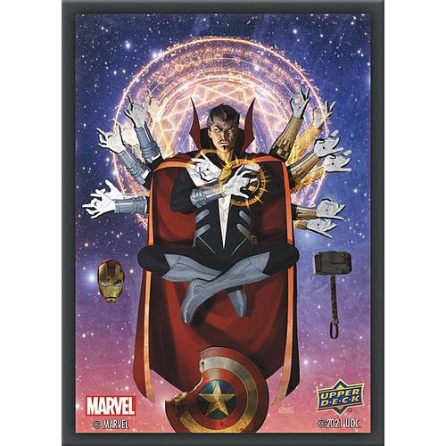 UPPER DECK  Marvel Doctor Strange Matte Sleeves (67MM X 92Mm) 65 Standard Size Sleeves