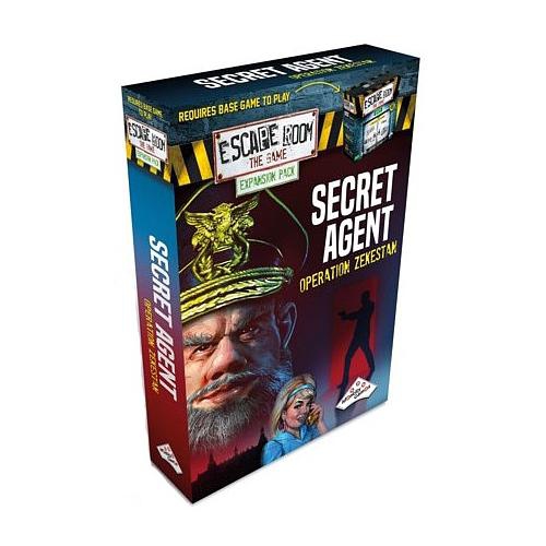 IDENTITY GAMES  Escape Room: The Game - Secret Agent Operation Zekestan 3-5 Players, Ages 16+, 60 Minutes