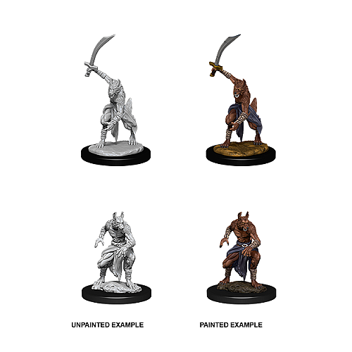 WIZKIDS GAMES  Dungeons & Dragons Nolzur's Marvelous Unpainted Miniatures: Jackalwere