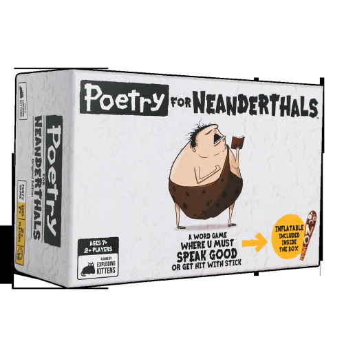 Exploding Kittens LLC Poetry for Neanderthals 2+ players, ages 7+, 15 minutes