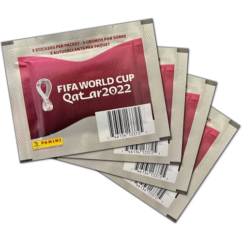 2022 Qatar FIFA World Cup Soccer - Sticker Pack 5 Stickers