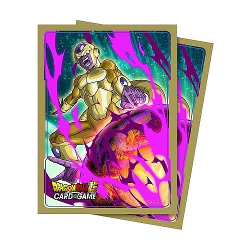 Pochettes pour cartes format standard Ultra Pro : Paquet de 65 manchons « Golden Frieza »