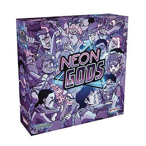 Plaid Hat Games Neon Gods 2-4 players, ages 14+, ages 30-120 minutes