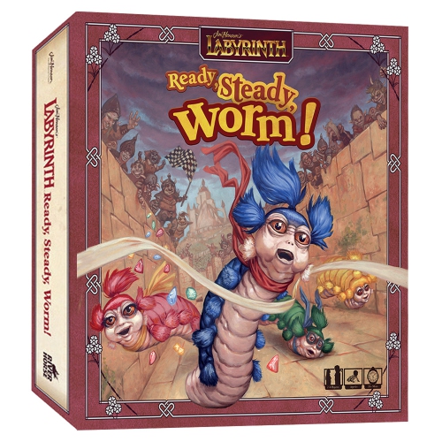 River Horse Jim Henson's Labyrinth: Ready, Steady, Worm! 2-4 players, ages 14+, 20+ minutes