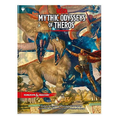 WIZARDS OF THE COAST  Dungeons & Dragons: Mythic Odysseys Of Theros Hard Cover Book