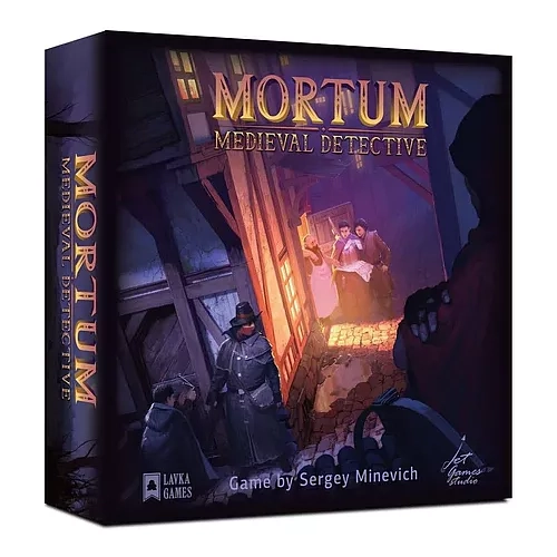 ARCANE WONDERS  Mortum: Medieval Detective 1-6 Players, Ages 14+, 120-180 Minutes