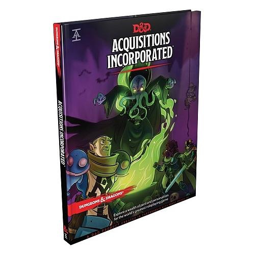 WIZARDS OF THE COAST  Dungeons & Dragons: Acquisitions Incorporated Hard Cover Book