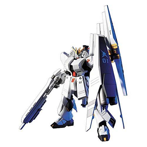 BANDAI  Gundam High Grade Universal Century 1/144 Scale Model Kit: #093 Nu Gundam Hws Heavy Weapon System