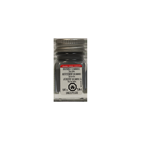 Testors Flat Gray Enamel Model Paint