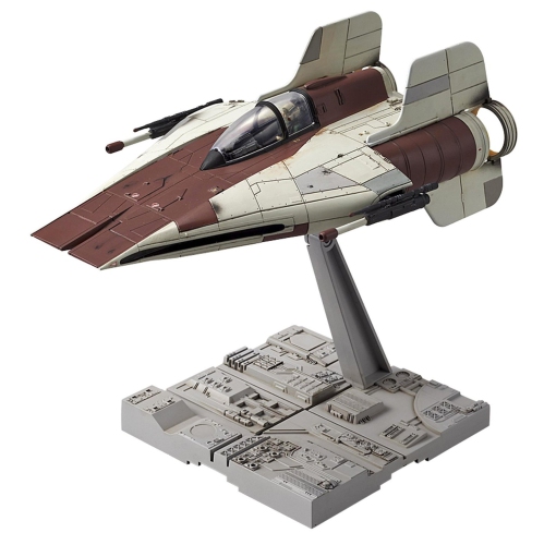 BANDAI  Star Wars 1/72 Scale Model Kit: A-Wing Starfighter Return Of The Jedi