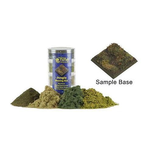 Gale Force 9 Basing Kit: Jungle Miniature Model Base Decoration Kit