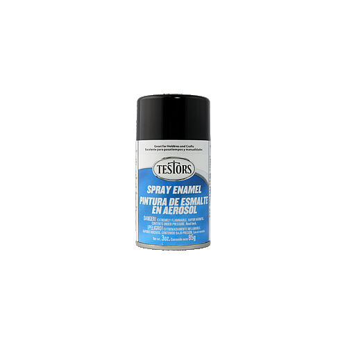 TESTORS  Spray Enamel Paint: Gloss (3 OZ.) (Tes1247) In Black