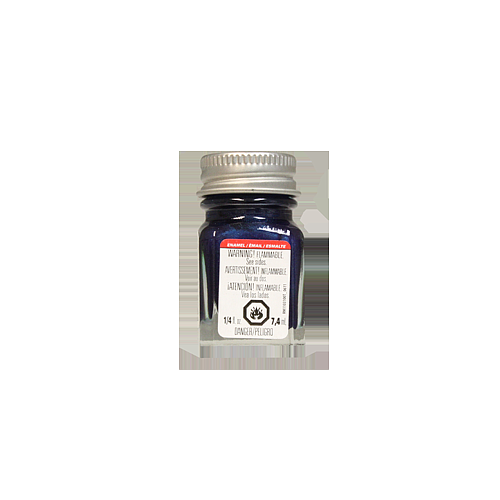 Testors Metallic Arctic Blue Enamel Model Paint