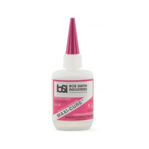 BOB SMITH INDUSTRIES  (Bsi) Maxi-Cure Extra Thick Glue 1 OZ. (Bsi-112) Cyanoacrylate Glue