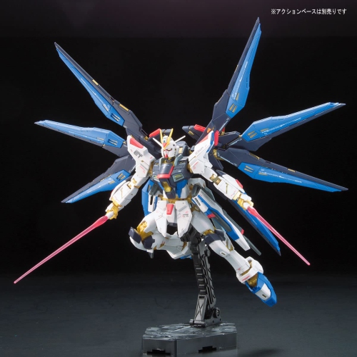 Bandai Gundam Real Grade Excitement Embodied 1/144 Scale Model Kit: #14 ZGMF-X20A Strike Freedom Gundam