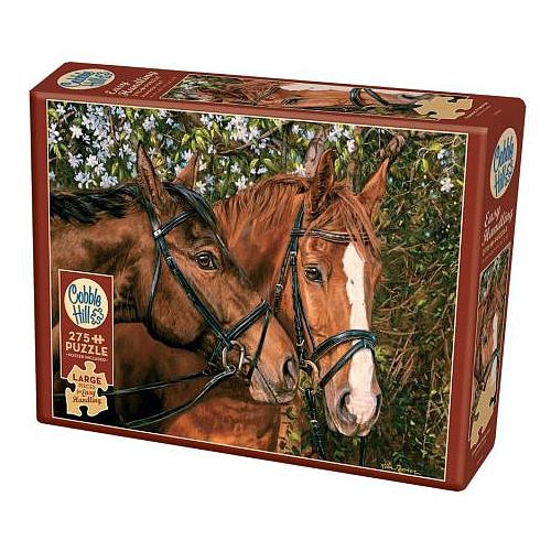 COBBLE HILL  Puzzle: Friends Forever (88015) 275 Piece, 26.625" X 19.25"