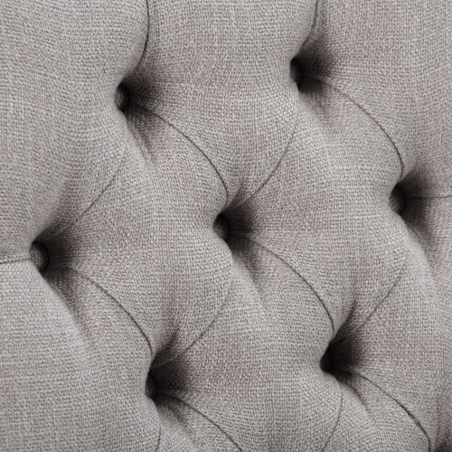 CorLiving DBT-104-B Boston Counter Height Tufted Fabric Barstool, Light Grey, Set of 2