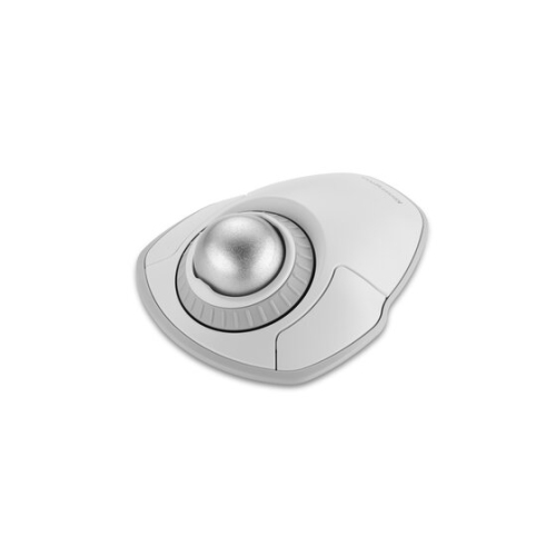 Kensington Orbit 1600 DPI Wireless Optical Trackball Mouse with Scroll Ring - White -