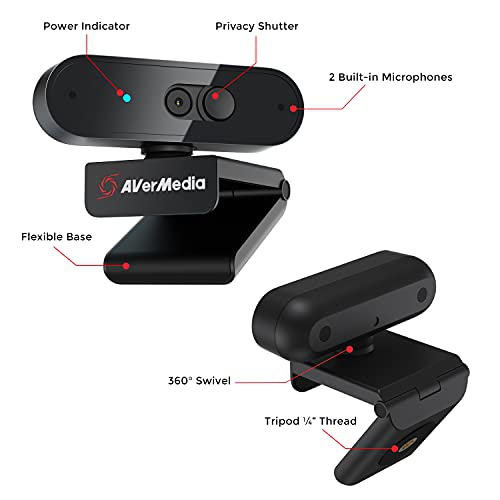 AVerMedia CAM 310P CAM 310P Webcam - Full 1080p HD Camera