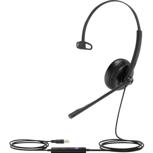 YEALINK  Uh34 Mono Teams USB Wired Headset (Uh34 Mono Teams)
