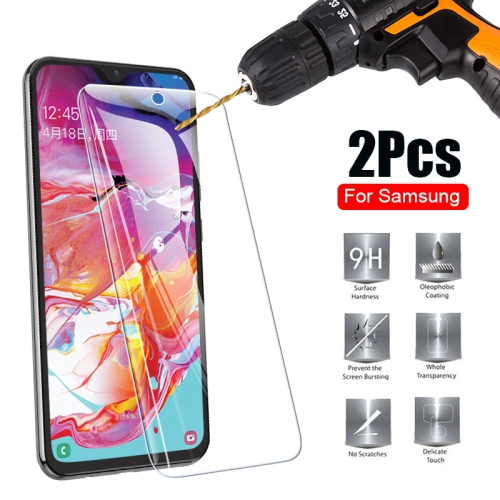 SupeRShield-2 PACK Screen Protector for Samsung Galaxy A72 Tempered Glass [HD Full Coverage] [Easy Installation] [Round Edge] [Scratch Resistant] [9H