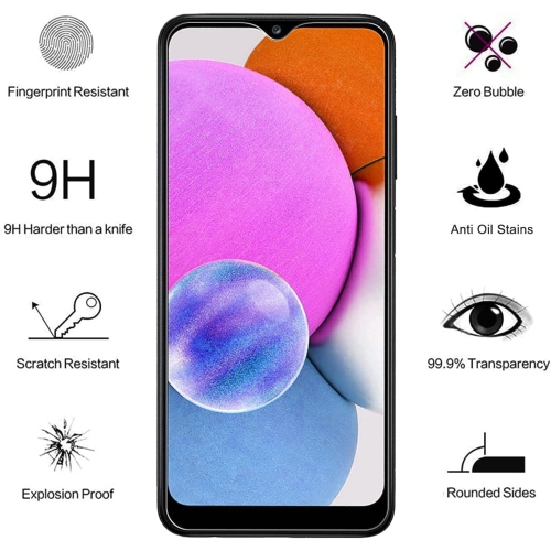 Protecteur d’écran SupeRShield-2 pour Galaxy A32 5G de Samsung [couverture intégrale HD] [installation facile] [bord rond] [résistant aux rayures]