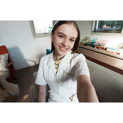 Sony ZV-1F Content Creator Vlogger 20.1MP Digital Camera - White