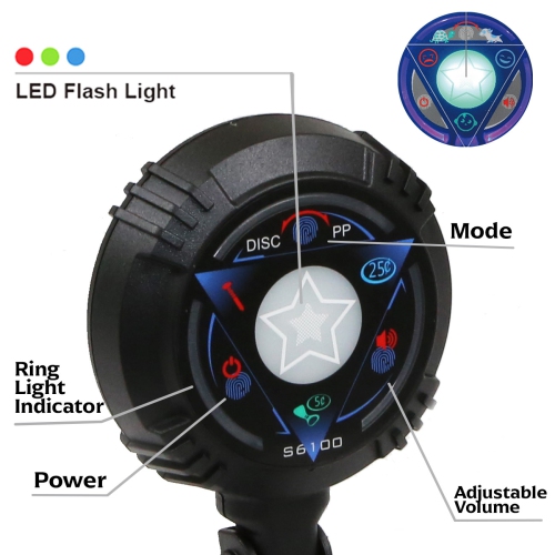 SuperEye Metal Detector For Kids MD6100