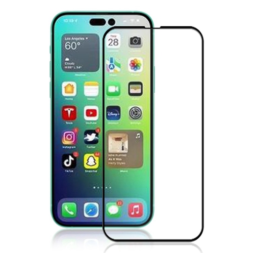 【CSmart】 compatible avec les étui Protecteur d'écran en verre trempé incurvé couverture complète pour iPhone 14 Pro Max