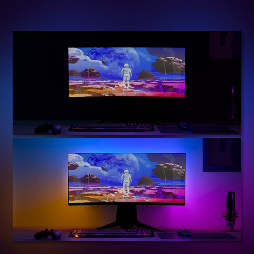 Philips Hue Play Gradient Smart LED Lightstrip for 24" - 27" Monitors