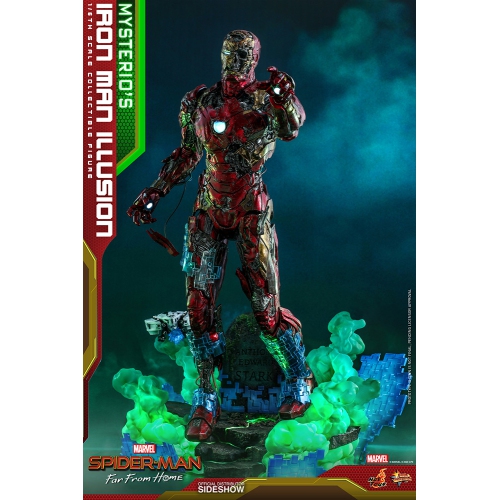 MARVEL  Spider-Man Far From Home 12 Inch Action Figure 1/6 Scale Series - Mysterio's Iron Man Illusion Hot Toys 906794