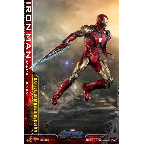 Avengers Endgame 12 Inch Action Figure 1/6 Scale Series - Iron Man Mark LXXXV Battle Damaged Version Hot Toys 904923