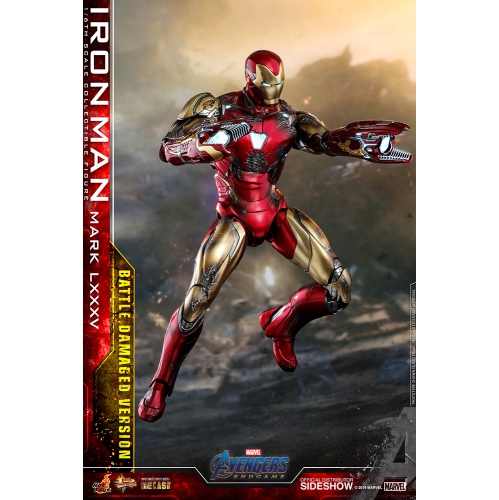 Avengers Endgame 12 Inch Action Figure 1/6 Scale Series - Iron Man Mark LXXXV Battle Damaged Version Hot Toys 904923