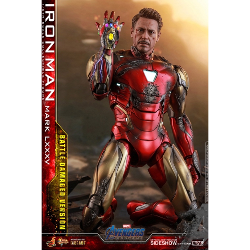 Avengers Endgame 12 Inch Action Figure 1/6 Scale Series - Iron Man Mark LXXXV Battle Damaged Version Hot Toys 904923