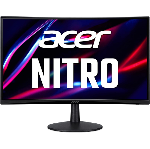 Acer Nitro ED240Q Sbiip 23.6" Full HD 1920 x 1080 VA 1500R Curved Gaming Monitor ,AMD FreeSync Premium ,165Hz ,1ms ,ZeroFrame Design ,1 x Display
